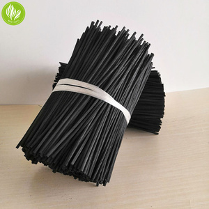 Geverfd Zwart Kleur 3Mm Diameter Rotan Stokken Riet Diffuser Stick Rotan Rieten Hout Rieten Stok