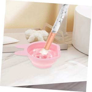 Cute Rabbit Shape Makeup Brush Cleaner Mat, High Quality Eco-Friendly Foldable <b>Silicone</b> Washing Pad <b>Tool</b> for Cosmetic Brushes - Product Image 3