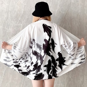 เสื้อคลุมกิโมโนลายการ์ตูนแมวกวักญี่ปุ่นแบบใหม่สำหรับผู้ใหญ่ทุกเพศ - Product Image 2