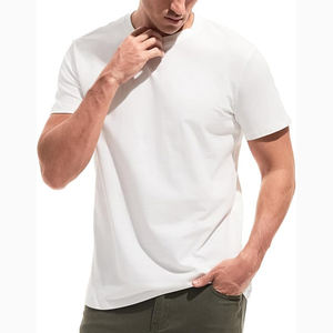 Servicio OEM Camiseta de alta calidad para hombres Mejor venta Logotipo personalizado Impreso Slim Fit Camisetas para hombres Precio bajo - Product Image 4