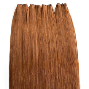 Extensiones de <span class=keywords><strong>Cabello</strong></span> Genius Weft Doble Trama al por Mayor, de Alta Demanda, con Cutícula Alineada, Sin Devoluciones y <span class=keywords><strong>Cabello</strong></span> <span class=keywords><strong>Corto</strong></span>, Cómodas e Invisibles - Product Image 2