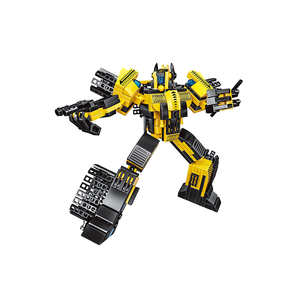 Vente chaude Enfants Éducatif Robot Voiture <span class=keywords><strong>Jouet</strong></span> Changeable <span class=keywords><strong>Transformer</strong></span> Robot Jouets Déformation Robot Jouets Éducatifs pour enfants 2 EN 1 - Product Image 2