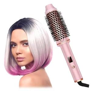 Sické de brûler vos cheveux avec les fers à friser ? Ce fer à friser rond qui boucle les cheveux en 10 secondes offre des <span class=keywords><strong>boucles</strong></span> rebondissantes. - Product Image 3