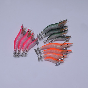 Señuelo Luminoso EGI con Anzuelo de Doble Capa que Brilla en la Oscuridad para Pesca de Calamar y <span class=keywords><strong>Pulpo</strong></span> en Agua Salada, Venta al por Mayor - Product Image 2