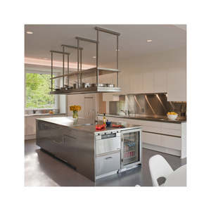 Gabinete de cocina de acero inoxidable Conjunto estándar <span class=keywords><strong>para</strong></span> exteriores Aluminio Pequeño impermeable 304 316 Gabinete de cocina de acero inoxidable <span class=keywords><strong>para</strong></span> exteriores - Product Image 5