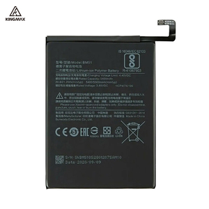 Baterías originales de teléfono celular OEM para <span class=keywords><strong>Xiaomi</strong></span> <span class=keywords><strong>Max</strong></span> <span class=keywords><strong>3</strong></span> BM51 Batería <span class=keywords><strong>Xiaomi</strong></span> <span class=keywords><strong>MI</strong></span> max3 5400mAh Capacidad total Redmi Batterie Zero Cycle - Product Image 3
