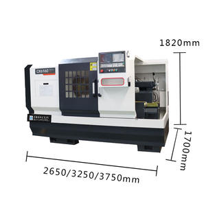 เครื่องกลึงเบรก เครื่องกลึงล้อซีเอ็นซี เครื่องกลึงล้อ เครื่องกัดซีเอ็นซี ฟานุค CK6160 - Product Image 2