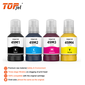 ชุดเติมหมึกระเหิด T49M4 T49M T49M1 T49M3 T49M2หมึกพิมพ์แบบระเหิด Topjet ใช้ได้กับขวดหมึกอิงค์เจ็ทขนาดใหญ่สำหรับเครื่องพิมพ์ <span class=keywords><strong>F170</strong></span> F570 <span class=keywords><strong>EPSON</strong></span> - Product Image 3