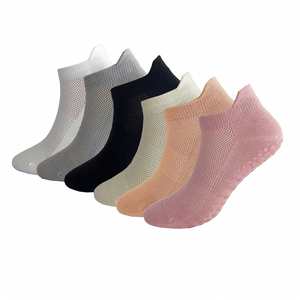 Yoga <b>Socks</b> With <b>Grips</b> for Women Non Slip <b>Grip</b> Crew <b>Socks</b> for Yoga - Product Image 3