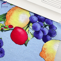 Hot Color Damen T-Shirts Kleider Röcke Liner Digital Fruit Print Gewebtes Kleidungs stück Atmungsaktiv für besondere Anlässe