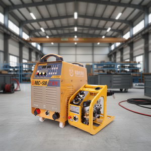 Máquina de soldar industrial avanzada de doble accionamiento MIG/MMA dos en uno, ideal para principiantes y adaptable a sitios complejos. - Product Image 1