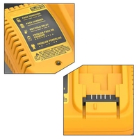Station de charge multi-emplacements sur mesure pour batteries de perceuses à percussion et de scies circulaires 14,4 V, 18 V, 21 V