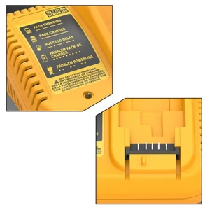 Station de charge multi-emplacements sur mesure pour batteries de perceuses à percussion et de scies circulaires 14,4 V, 18 V, 21 V - Product Image 3