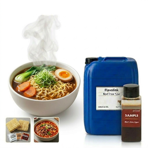 Flavolink Échantillon de Sauce Assaisonnement Liquide Saveur Bœuf Végétal pour Nouilles et Snacks, Aliment Halal en Poudre, Nongshim - Product Image 3