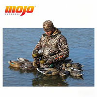 MOJO Outdoors Texas Rig 6 Oz. Ensemble de leurres pour oiseaux aquatiques de 18 pouces, style anti-emmêlement, pour un déploiement rapide dans les marais ou en eau libre