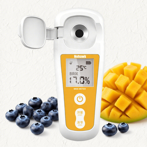 Réfractomètre numérique de poche Prix 0 ~ 55% Brix Réfractomètre à sucre Brix - Product Image 1