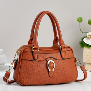 Bolso de Mano con Patrón de Piedra An Ru Shi, Tamaño Mediano, Bolso de Hombro para Uso Diario - Product Image 2