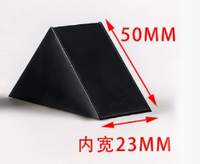 Protection d'angle en plastique PE moderne et durable pour double vitrage, installation par vis, insonorisante, à bord rainuré, vente en gros