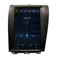 Lecteur DVD de voiture Android 12.1 pouces pour Lexus ES350 ES240 Tesla Style Radio voiture stéréo GPS Navigation lecteur multimédia
