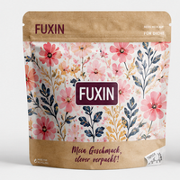 Sachets en papier kraft imprimés sur mesure avec fermeture à glissière thermoscellable, résistants à l'humidité, emballage premium