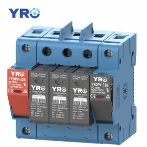 YRO Class C/Type 2 lightning protection surge arrester electrical Surge Suppressor solar dc spd