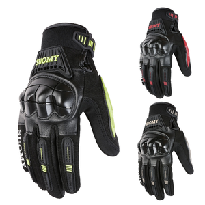 Guantes de Motociclismo SUOMY de Verano, con Pantalla Táctil, Resistentes al Desgaste, para Motocross, Unisex, de Poliéster y Microfibra, Protección Anticaídas - Product Image 1