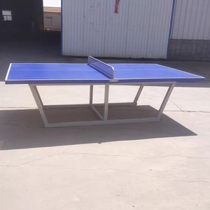 Table de ping-pong d'extérieur, taille standard, pliable, structure en acier, pour usage extérieur - Product Image 4