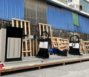 전기 500kg 변속기 샤프트 듀얼 드라이브 샤프트 터빈 로터 동적 수평 모터 전기자 동적 균형 기계 - Product Image 4