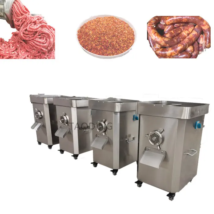 32/42/52 Industrial fresh meat grinders mixer commercial beef pork Meat grinding equipment electric frozen meat mincer machine
