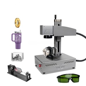 <span class=keywords><strong>MAX</strong></span> Macchina per Marcatura Laser MR CARVE di Alta Qualità 20W 30W 50W, Marcatore Laser a Fibra Portatile per Metallo, Oro, Argento, Pneumatici - Product Image 1