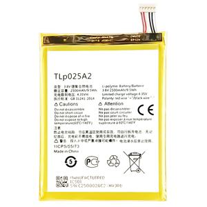 Batería de Teléfono Móvil TLP025A2 para Alcatel Pop 2 5.0, Pop 2 5.0 Premium 7043A 7043K 7043Y, Idol X Plus 6043D - Product Image 1