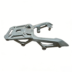 Pièces de fonderie sous pression en alliage d'aluminium A380 personnalisées pour les porte-bagages arrière de moto, fabriquées au Vietnam selon le dessin - Product Image 1