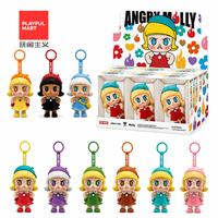 100% Authentique POP Mart Angry Molly Angry Energy Series Pendentif en peluche Boîte mystère surprise Jouet tendance Cadeau