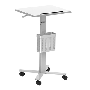 Có thể điều chỉnh MDF di động máy tính xách tay Máy Trạm giỏ hàng chuyển đổi gas Lift di động máy trạm giỏ hàng - Product Image 5