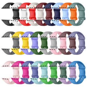 Cinturino in Silicone alla moda da CM Cinturino da polso morbido a più colori per orologi Casual e sportivi serie di cinturini 10 9 8 7 6 5 - Product Image 2
