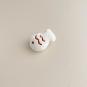 Nouveau créatif en peluche poisson sur le thème <span class=keywords><strong>cheveux</strong></span> accessoires élastiques pour queue de cheval pinces à griffes Snap Barrettes pour enfants filles maquillage décor - Product Image 6