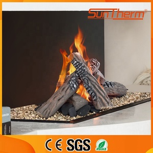 SUNTHERM Leños <span class=keywords><strong>Artificiales</strong></span> Modernos de Fibra Cerámica <span class=keywords><strong>para</strong></span> <span class=keywords><strong>Chimenea</strong></span> - Product Image 2