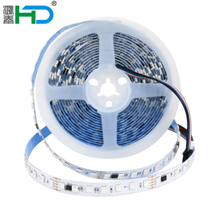 24 אורות פס לתכנות וולט פס פס Rgb אורות <span class=keywords><strong>5</strong></span> מטר 5050 addressable rgb - Product Image 1