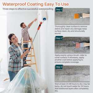 Solution d'étanchéité intérieure en polyurée pour carrelage – Haute résistance, écologique, moderne, pour la réparation des cuisines, salles de bain et espaces de vie - Product Image 4