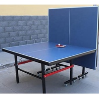 Clôture de table de tennis de taille standard ITTF, vente en gros sur Ali-baba, tables pliantes d'occasion à vendre, table de ping-pong