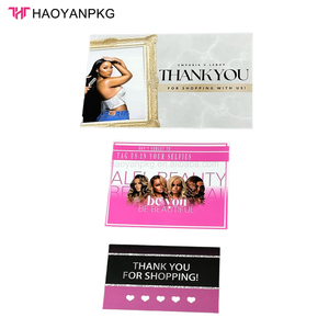Biểu tượng tùy chỉnh cá nhân Cảm ơn bạn thẻ giấy & bìa bao bì - Product Image 4
