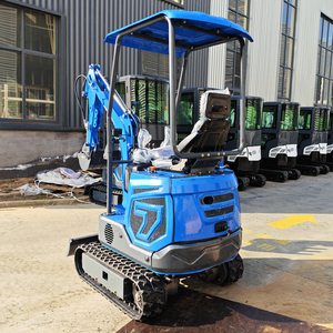 Hoogwaardige 1,2 ton kleine graafmachine voor thuis, boerderij, multifunctionele micro-graafmachine, landschapsarchitectuur, zero tail <span class=keywords><strong>swing</strong></span> rupsmini-graafmachine - Product Image 5