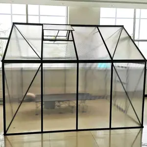 Customized size thermal insulation polycarbonate sheet mini plastic greenhouse diy