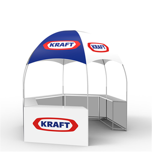Tentes Kiosque Commerciales Personnalisées Écologiques à Dôme Unique, Tentes Pop-Up pour Salons Professionnels, Tentes de <span class=keywords><strong>Restaurant</strong></span>, Tentes de Glamping Extérieures en Oxford avec Logo et Texte - Product Image 2
