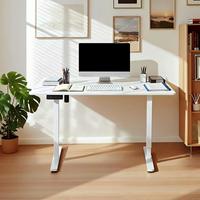 Bureau ergonomique moderne en fer, réglable en hauteur, durable, pour la maison, le bureau, la chambre, l'immeuble de bureaux - Mobilier commercial