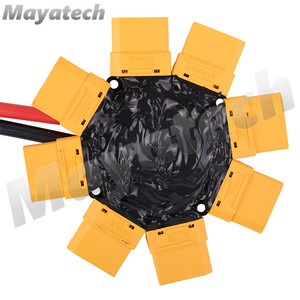 Carte de distribution d'alimentation Mayatech V1 XT90 à huit axes, haute intensité, pour drones multirotors et avions RC - Product Image 1