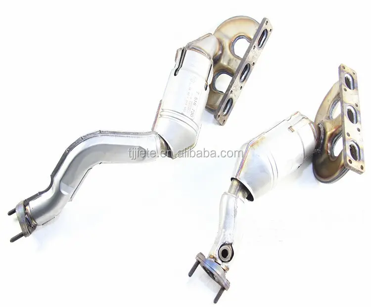 Factory Stock Auto Engine Exhaust Systems Part Catalytic Converter for BMW E39 520 530 Exhaust Manifold