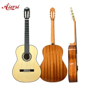 Aiersi thương hiệu Hot Bán handmade Nylon chuỗi tất cả các nhiều lớp Tây Ban Nha guitar cổ điển với giá nhà máy nhạc cụ