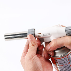 Autre torche à gaz pour le camping et la randonnée, pistolet à flamme, allumeur, alliage de zinc, plastique, coupe-vent, réversible, pour la cuisson et la soudure - Product Image 2