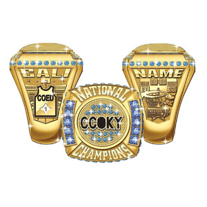 Anillo de campeón deportivo juvenil personalizado Anillos de campeonato de Béisbol Juvenil - Product Image 2